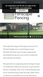 Mobile Screenshot of fenscapefencing.co.uk